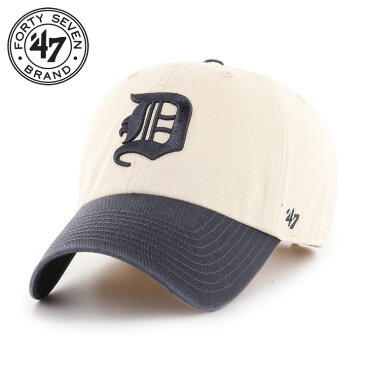 47 Brand フォーティーセブン TIGERS COOPERSTOWN '47 CLEAN UP メンズ レディース 春夏 キャップ FREE