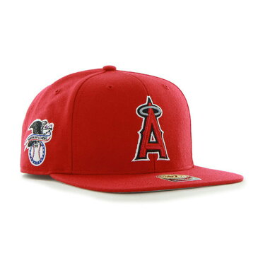 47BRAND キャップ 47キャップ 帽子 スナップバック MLB ベースボール 47 BRAND 47ブランド メンズ レディース ブランド 大きいサイズ キャプテン おしゃれ かっこいい 人気 エンジェルス SURE SHOT '47 CAPTAIN レッド