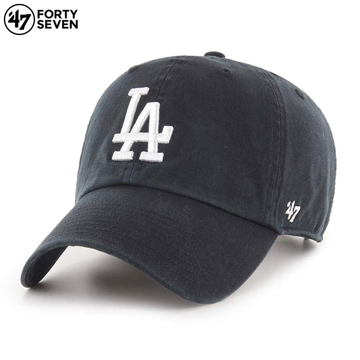 Rakuten - 47BRAND キャップ 47キャップ 帽子 ローキャップ ベースボールキャップ 47 BRAND 47ブランド メンズ レディース ブランド 大きいサイズ クリーンナップ おしゃれ おすすめ ドジャース 黒 ブラック