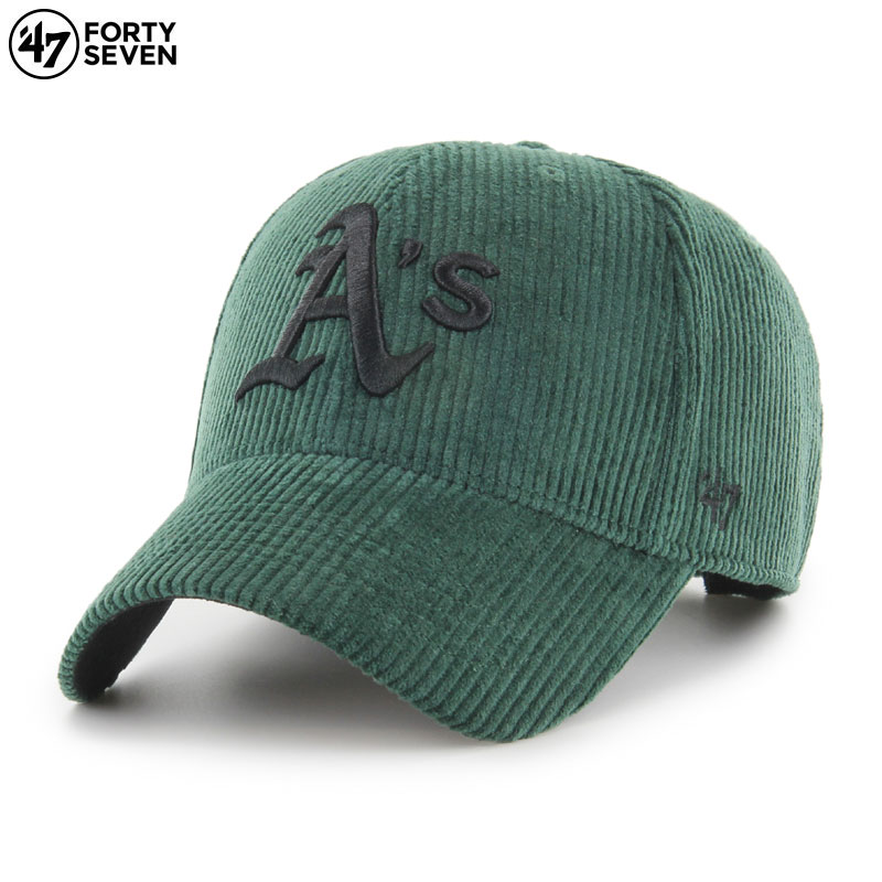 【お買い物マラソン♪MAX 15%OFFクーポン&ポイント20倍】47BRAND キャップ 47キャップ 帽子 ローキャップ MLB ベースボール 47ブランド コーデュロイ メンズ レディース ブランド 大きいサイズ おしゃれ おすすめ 人気 MVP アスレチックス 47brand365