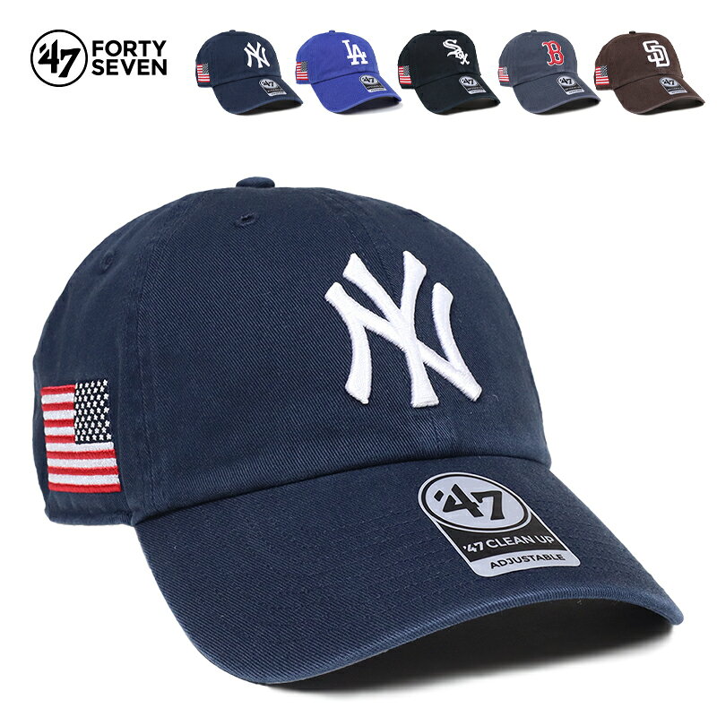 Rakuten - 47 Brand キャップ フォーティーセブンブランド 帽子 メンズ レディース ブランド MLB ベースボール メジャーリーグ おしゃれ おすすめ 人気 47 クリーンナップ ドジャース ヤンキース 47brand498