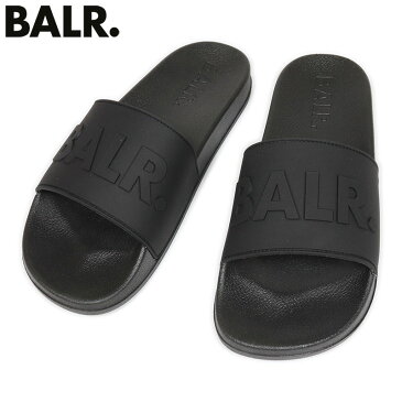 【楽天スーパーSALE 15%OFFクーポン配布中】ボーラー サンダル BALR. スライダーサンダル シャワーサンダル シューズ 靴 メンズ レディース ブランド 大きいサイズ おしゃれ おすすめ スポーツ 人気 B10247 1011 黒 ブラック×ブラック