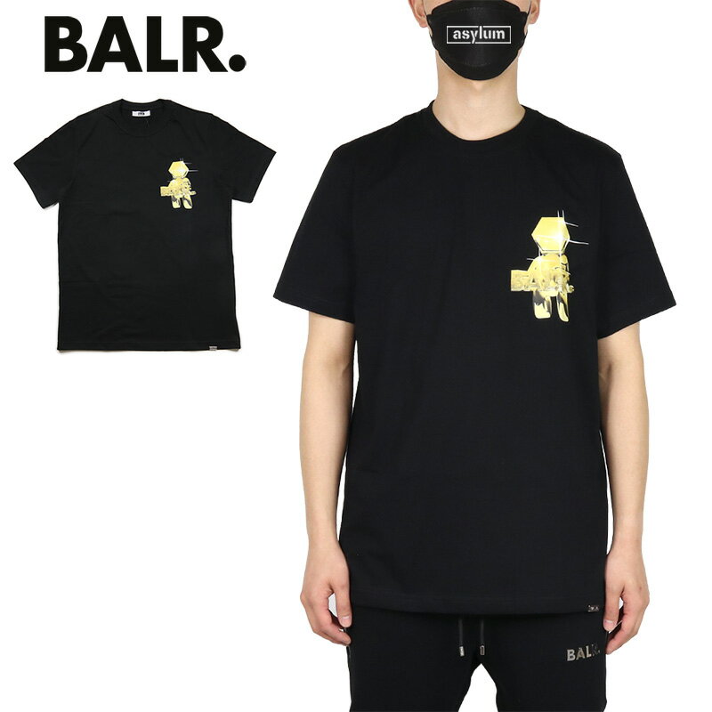 Rakuten - ボーラー Tシャツ BALR. 半袖Tシャツ メンズ レディース ブランド 大きいサイズ おしゃれ おすすめ 人気 黒 綿100% プリント オランダ サッカー balr029 ブラック M L XL XXL