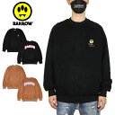 【お買い物マラソン♪SALE&クーポンで秋冬物をお得にGET!】【30%OFF】バロー ボア BARROW 生地 スウェット メンズ レディース ブランド 大き...
