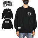 ビリオネアボーイズクラブ トレーナー BILLIONAIRE BOYS CLUB スウェット メンズ レディース ブランド 大きいサイズ おしゃれ おすすめ 人気 黒 bbc23aw006 ブラック M L XL