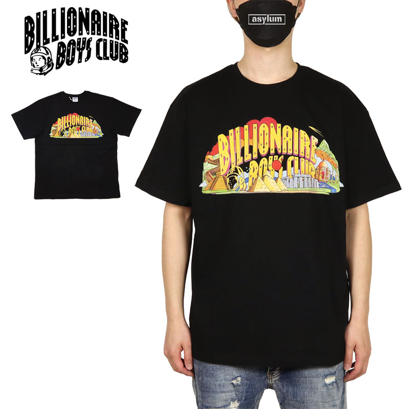 【58%OFF】【楽天スーパーSALE 超目玉3/5(木)20時販売開始】ビリオネアボーイズクラブ Tシャツ BILLIONAIRE BOYS CLUB 半袖Tシャツ トップス メンズ レディース ブランド 大きいサイズ おしゃれ おすすめ 人気 黒 ストリート bbc24sp006 ブラック M L XL