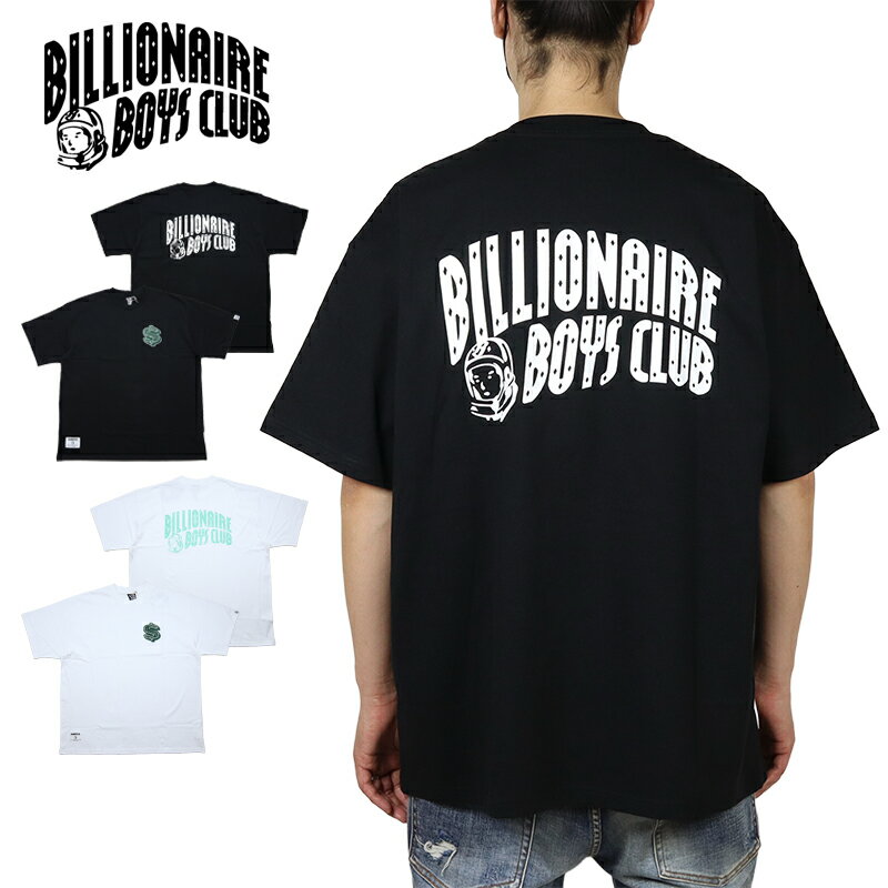 Rakuten - 【MAX90%OFF 楽天スーパーSALE！最大20%OFFクーポン配布中】ビリオネアボーイズクラブ Tシャツ BILLIONAIRE BOYS CLUB 半袖Tシャツ トップス 綿100% メンズ レディース ブランド 大きいサイズ おしゃれ おすすめ 人気 黒 白 bbc26ss008 ブラック ホワイト M L XL