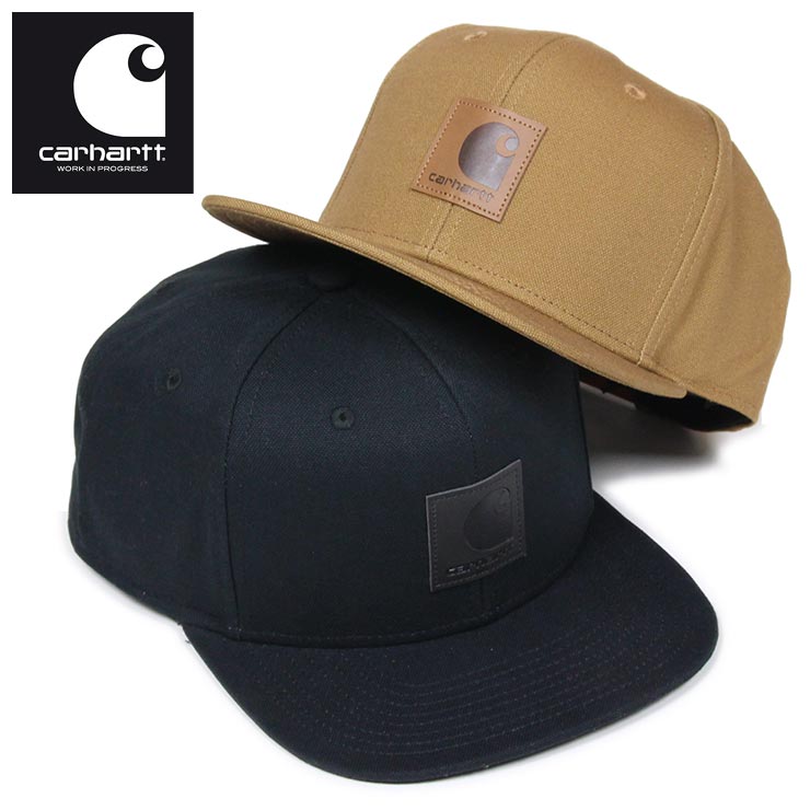 カーハート  帽子 メンズ カーハート WIP キャップ CARHARTT WIP カーハート ワークインプログレス 帽子 メンズ レディース ブランド 大きいサイズ おしゃれ おすすめ LOGO CAP ブラック