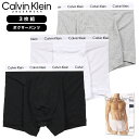 【MAX80％OFF♪大決算SALE 更に10％OFFクーポン配布中】カルバンクライン ボクサーパンツ 3枚組 CALVIN KLEIN パンツ 下着 メンズ ブランド 大きいサイズ おしゃれ おすすめ 人気 黒 白 グレー プレゼント 誕生日 彼氏 父の日 ギフト ck003 S M L XL