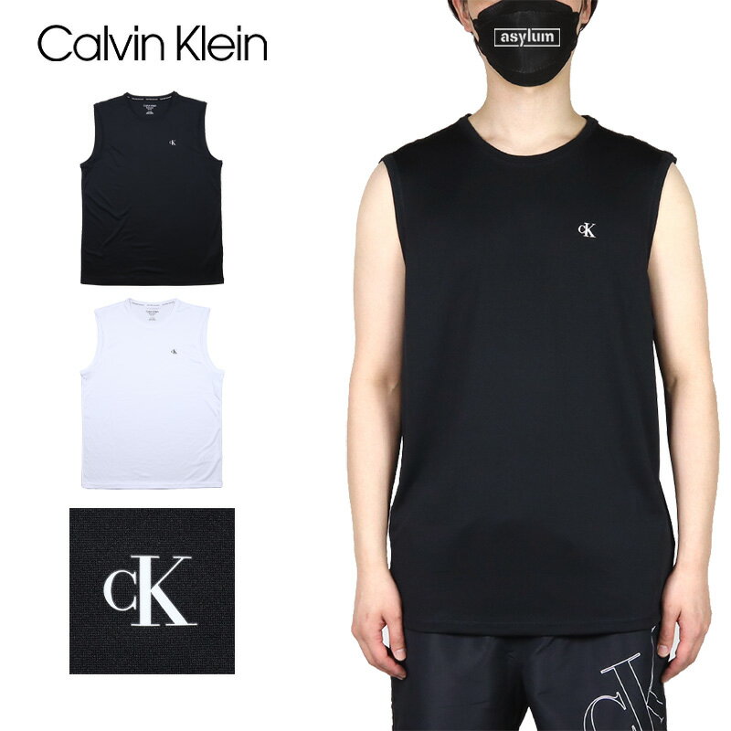 【新品】カルバンクライン 水着 ラッシュガード ロゴ ブラック M レディース ラッシュガード Calvin Klein(カルバンクライン) 水着・ビーチグッズ