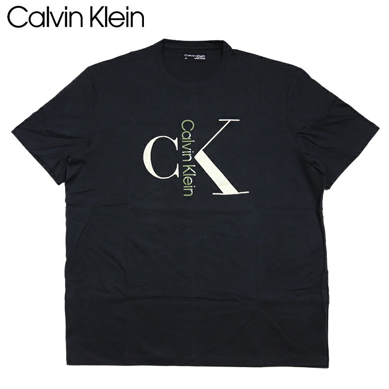 Rakuten - カルバンクライン Tシャツ CALVIN KLEIN 半袖Tシャツ CK ロゴ メンズ レディース ブランド 大きいサイズ おしゃれ おすすめ 人気 綿100% 黒 ck094 ブラック S M L XL XXL