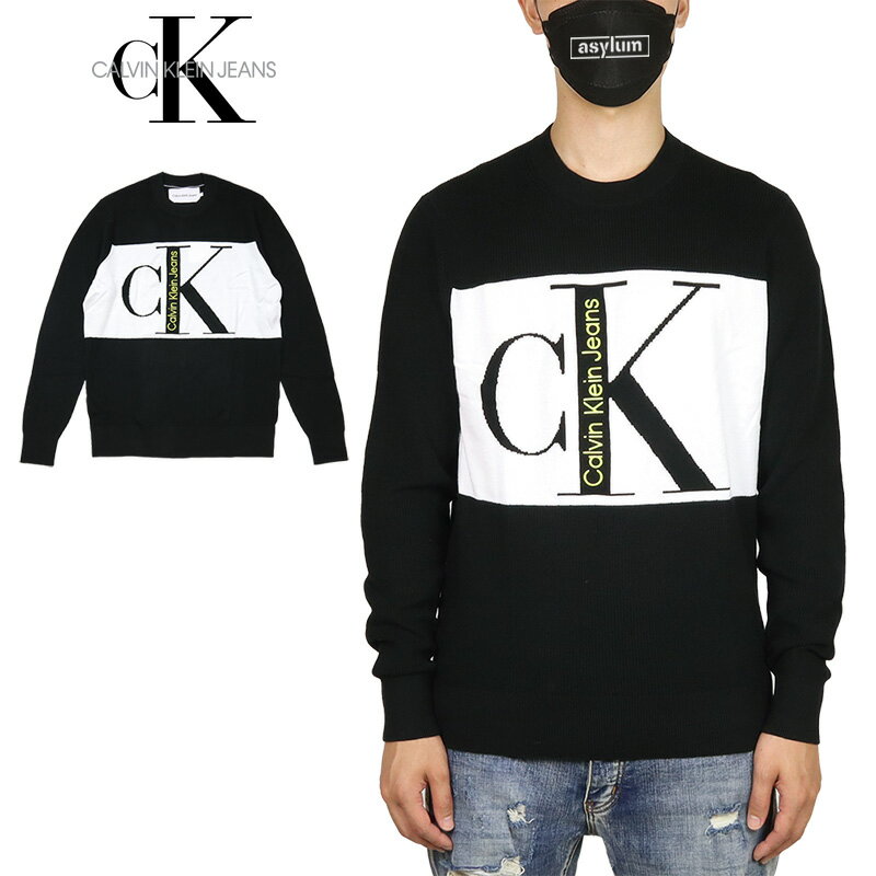 【50%OFF】【MAX85%OFF 楽天スーパーSALE!限定クーポン配布中】カルバンクライン ジーンズ ニット CALVIN KLEIN JEANS CKジ...