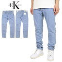 【MAX80％OFF♪大決算SALE 更に10％OFFクーポン配布中】カルバンクライン ジーンズ デニムパンツ CALVIN KLEIN JEANS CKジーンズ Gパン メンズ ブランド 大きいサイズ おしゃれ おすすめ 人気 ckj042 ライトブルー 30 32 34 36