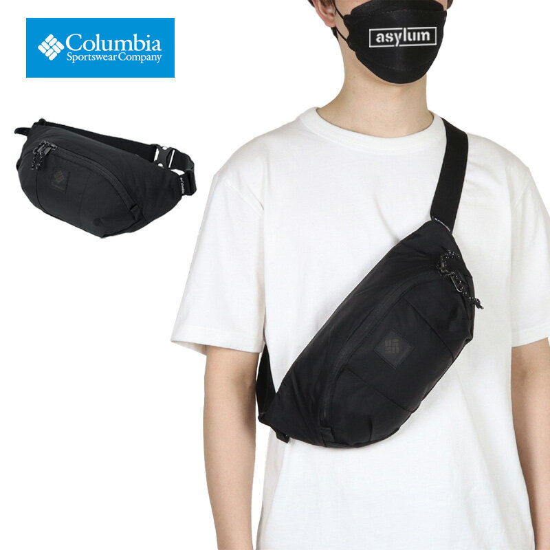 Rakuten - コロンビア ボディバッグ COLUMBIA ヒップバッグ ワンショルダー 斜めがけ オムニシールド メンズ レディース アウトドア ブランド おしゃれ おすすめ 人気 黒 columbia199 ブラック