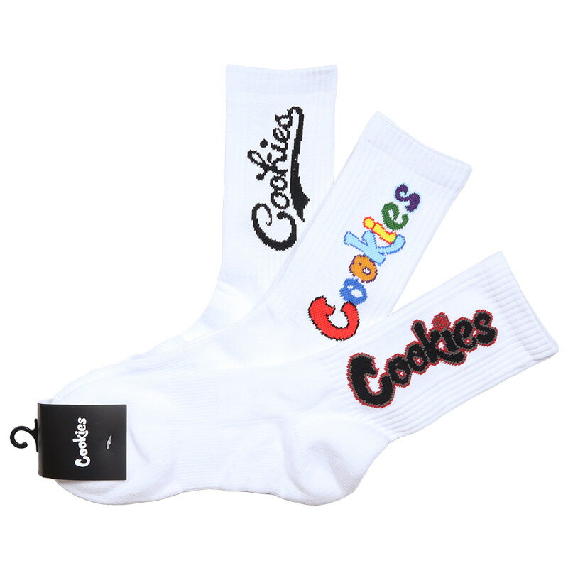 クッキーズ クロージング 靴下 Cookies Clothing ソックス クルー丈 3枚組 3枚セッ...