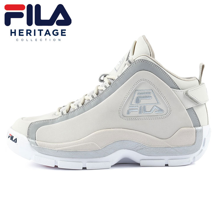 フィラ スニーカー FILA シューズ グラントヒル バッシュ バスケットシューズ 靴 厚底 ハイカット メンズ ブランド 大きいサイズ おしゃれ おすすめ 人気 グラントヒル II CX MSS21023 011 シルバー