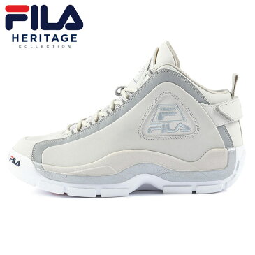 フィラ スニーカー FILA シューズ グラントヒル バッシュ バスケットシューズ 靴 厚底 ハイカット メンズ ブランド 大きいサイズ おしゃれ おすすめ 人気 グラントヒル II CX MSS21023 011 シルバー