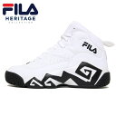 【GW超ポイントバック5倍】フィラ FILA スニーカー バッシュ バスケット シューズ メンズ レディース ブランド MB FHE102 WHITE ホワイト 26.5cm 27cm 27.5cm 28cm