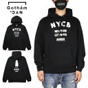 【GW超ポイントバック20倍】ゴッサム NYC パーカー GOTHAM NYC プルオーバーパーカー フーディー トップス メンズ レディース ブランド 大きいサイズ おしゃれ おすすめ 人気 gotham157 ブラック M L XL