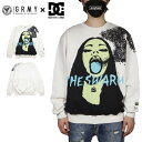 【お買い物マラソン!!先着10枚♪15%OFF超プレミアムクーポン】グライミー トレーナー GRIMEY スウェット DC SHOES コラボ メンズ レディー...