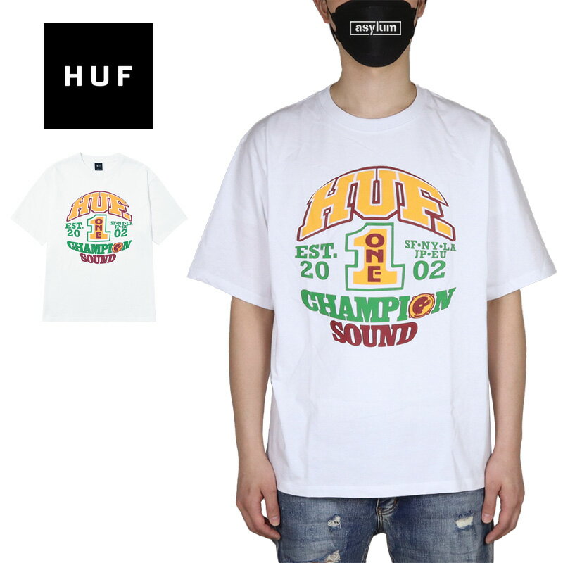 Rakuten - HUF Tシャツ ハフ 半袖Tシャツ トップス ヘビーウエイト メンズ レディース ブランド 大きいサイズ おしゃれ おすすめ 人気 綿100% スケボー スケーター ストリート系 白 huf25ss013 ホワイト M L XL