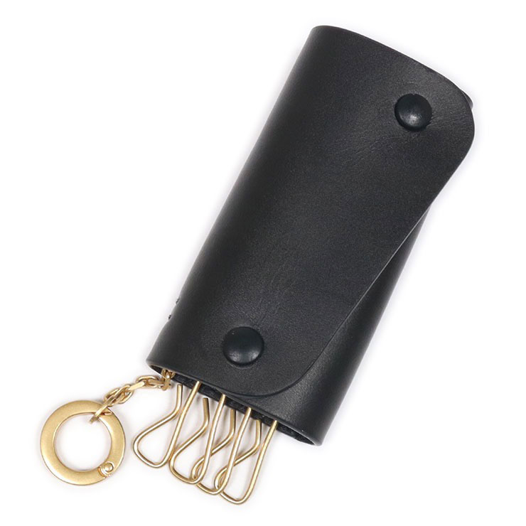 新品 イルビゾンテ キーケース 黒 本革 スマートキーケース ブランド