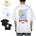 【GW超ポイントバック20倍】マークゴンザレス ガーフィールド 半袖Tシャツ GARFIELD トップス 綿100 Tシャツ メンズ レディース ブランド 大きいサイズ おしゃれ おすすめ 人気 黒 白 mark23ss018 ホワイト ブラック