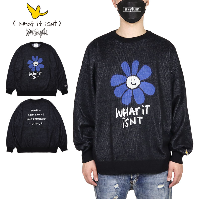 【30%OFF】【MAX85%OFF 楽天スーパーSALE!限定クーポン配布中】マークゴンザレス ニット (What it isNt)MARK GONZALES...