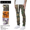 mnml ミニマル CARGO DRAWCORD PANTS CAMO メンズ レディース 夏秋冬 カーゴパンツ カモ オレンジカモ パープルカモ XS S M L XL