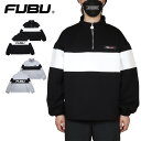 【お買い物マラソン!!先着10枚♪15%OFF超プレミアムクーポン】FUBU トレーナー フブ ハーフジップスウェット メンズ レディース ブランド 大きいサイ...