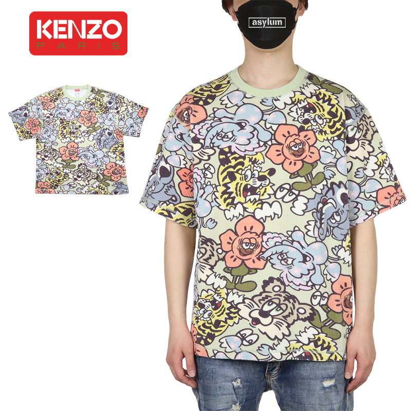 【16%OFF】【MAX85%OFF 楽天スーパーSALE!限定クーポン配布中】KENZO Tシャツ ケンゾー 半袖Tシャツ トップス 綿100% 春夏 メンズ...