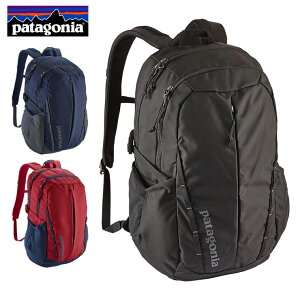 パタゴニア リュック PATAGONIA バッグ バックパック 大容量 アウトドア 防水 かっこいい お洒落 メンズ レディース ブランド 大きいサイズ REFUGIO PACK 28L ブラック ネイビー レッド