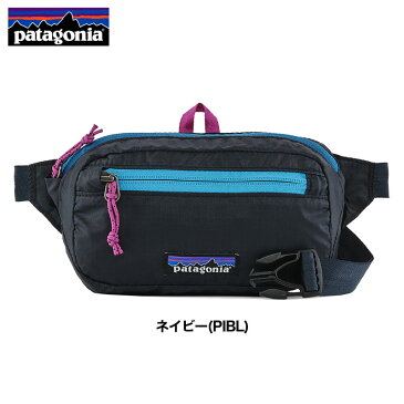 パタゴニア PATAGONIA ウエストバッグ ヒップバッグ ウエストポーチ アウトドア 防水 かっこいい お洒落 メンズ レディース ブランド 大きいサイズ ULTRALIGHT BLACK HOLE MINI HIP PACK 49447 ブラック ブルー グリーン ONE SIZE