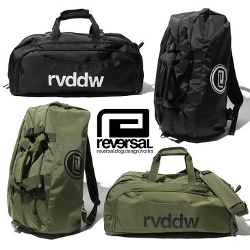 【2/17(月)10時まで！10%OFFクーポン配布中】REVERSAL リバーサル 3WAYバック rvddw 3WAY BAG rv18SS049 メンズ レディース ストリート系 格闘技 ファッション ブラック