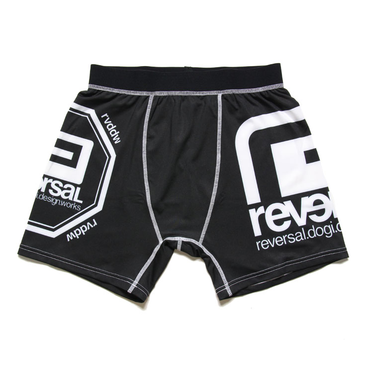【2/17(月)10時まで！10%OFFクーポン配布中】REVERSAL リバーサル スパッツ BIG MARK INNER SPATS rvbs012 メンズ レディース ストリート系 格闘技 ファッション ブラック ホワイト FREE