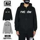 【5倍】リバーサル パーカー セットアップ対応 REVERSAL ジップアップ メンズ レディース ブランド 大きいサイズ rvddw ZIP UP SWEAT PARKA rvbs037 ブラック グレー M L XL