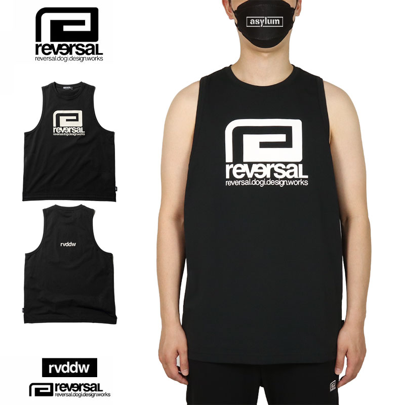 【MAX85%OFF 楽天スーパーSALE!限定クーポン配布中】リバーサル タンクトップ reversal ノースリーブ トップス メンズ レディース ブランド...