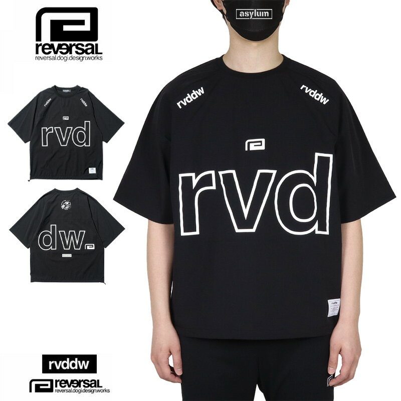 Rakuten - リバーサル Tシャツ reversal 半袖Tシャツ トップス メンズ レディース ブランド 大きいサイズ おしゃれ おすすめ 人気 黒 rvddw reversal557 ブラック XL M L XXL