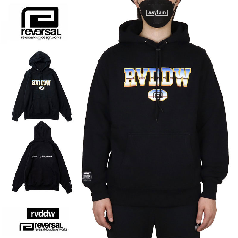 【MAX80%OFF 冬物最終処分SALE！最大10％OFFクーポン配布中】リバーサル パーカー reversal rvddw プルオーバーパーカー フーディー メンズ レディース ブランド 大きいサイズ おしゃれ おすすめ 人気 黒 格闘技 reversal573 ブラック M L XL XXL