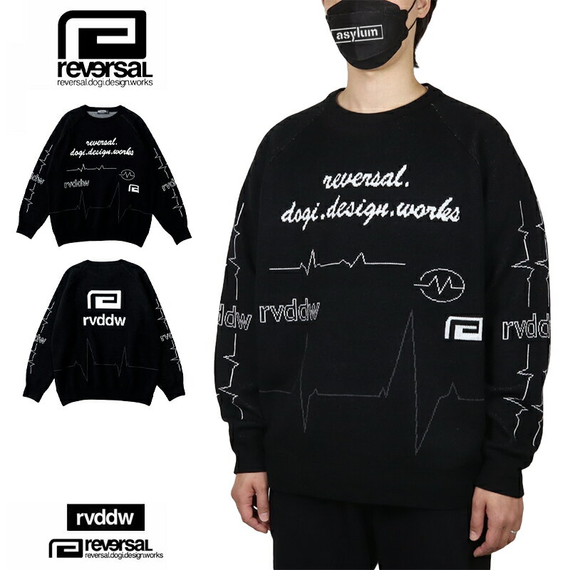 【MAX85%OFF 楽天スーパーSALE!限定クーポン配布中】リバーサル セーター reversal ニット トップス メンズ レディース ブランド 大きいサ...