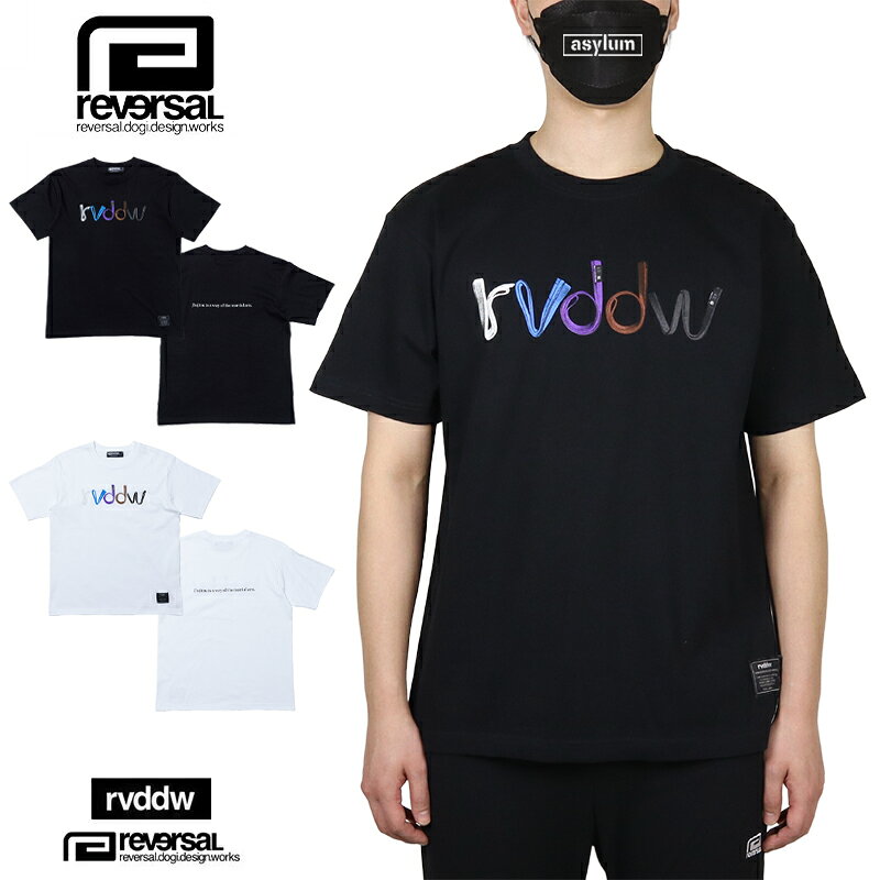 Rakuten - 【MAX90%OFF 楽天スーパーSALE！最大20%OFFクーポン配布中】リバーサル Tシャツ reversal 半袖Tシャツ トップス rvddw 綿100% メンズ レディース ブランド 大きいサイズ おしゃれ おすすめ 人気 reversal607 黒 白 格闘技 ブラック ホワイト M L XL XXL