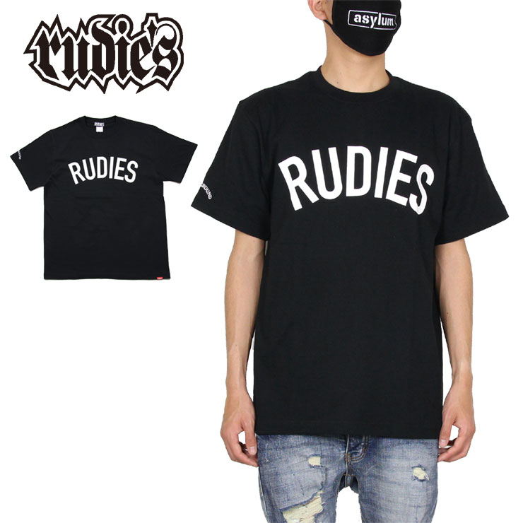 ルーディーズ RUDIE'S Tシャツ 半袖Tシャツ ロゴ 綿100% RUDIES メンズ レディース ブランド 大きいサイズ PHAT-T BLACK 84552 ブラック S M L XL XXL