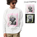 スタッドマフィン ロンT STUD MUFFIN Tシャツ 長袖Tシャツ トップス メンズ レディース ブランド 大きいサイズ おしゃれ おすすめ プリント 人気 綿100％ 黒 白 stdmfn23aw002