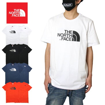 【楽天スーパーSALE 10%OFFクーポン対象商品！】ノースフェイス Tシャツ THE NORTH FACE 半袖Tシャツ メンズ レディース アウトドア ブランド バックプリント ロゴ 綿100% 大きいサイズ かっこいい S/S EASY TEE NF0A2TX3 ホワイト ブラック ネイビー S M L XL XXL