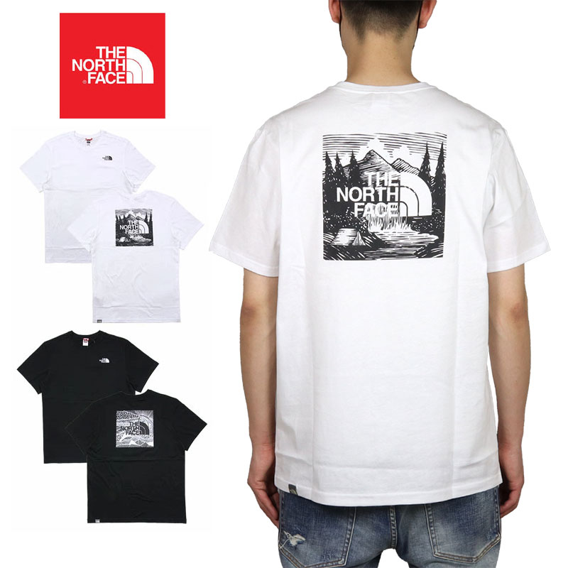 【11％OFF】ノースフェイス Tシャツ THE NORTH FACE 半袖Tシャツ ボックスロゴ メンズ レディース アウトドア ブランド バックプリント 綿100% 大きいサイズ かっこいい REDBOX CELEBRATION TEE ホワイト ブラック S M L XL XXL