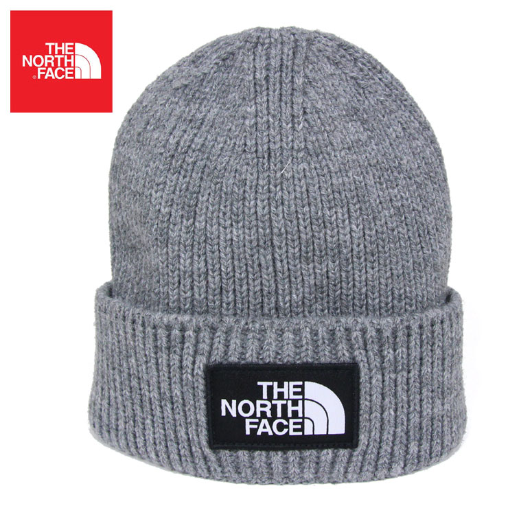 ノースフェイス ニット帽 THE NORTH FACE ニットキャップ ビーニー メンズ レディース アウトドア ブランド 大きいサイズ TNF LOGO BOX CUFFED BEANIE NF0A3FJX