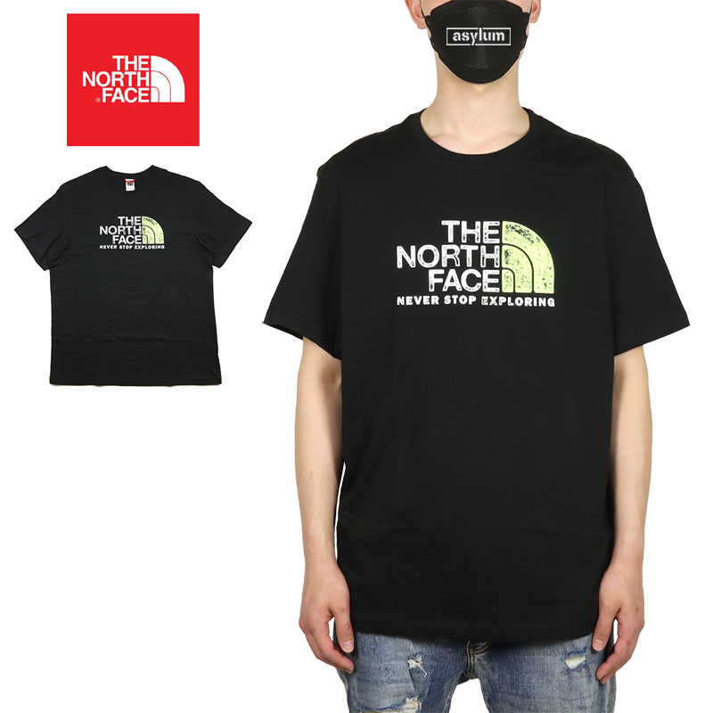 Tシャツ THE NORTH FACE 半袖Tシャツ ノースフェイス トップス アウトドア ザノースフェイス tシャツ メンズ おしゃれ レディース ブランド 大きいサイズ おすすめ 人気 綿100 黒 thenorthface368 ブラック S M L XL XXL