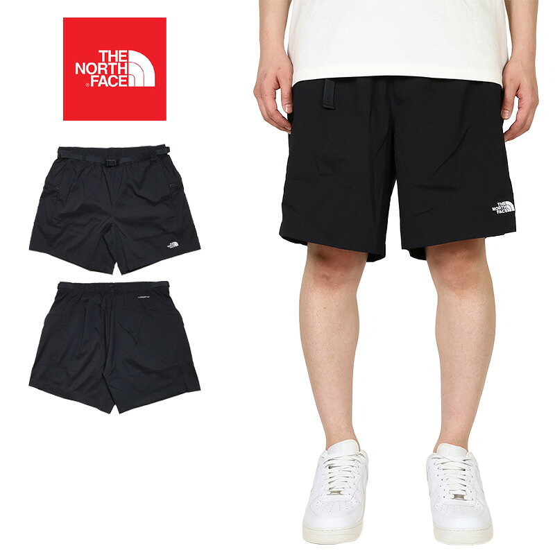Rakuten - 【MAX90%OFF 楽天スーパーSALE！最大20%OFFクーポン配布中】ノースフェイス ショートパンツ THE NORTH FACE ハーフパンツ ショーツ 短パン メンズ アウトドア ブランド 大きいサイズ おしゃれ おすすめ 人気 黒 thenorthface468 ブラック M L XL XXL
