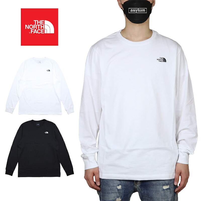 Rakuten - 【MAX90%OFF 楽天スーパーSALE！最大20%OFFクーポン配布中】ノースフェイス ロンT THE NORTH FACE Tシャツ 長袖Tシャツ ロングスリーブ メンズ レディース アウトドア ブランド 大きいサイズ おしゃれ おすすめ 人気 白 黒 刺繍 thenorthface501 M L XL XXL
