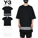 Y-3 Tシャツ ワイスリー 半袖Tシャツ アディダス メンズ レディース ブランド 大きいサイズ スポーツ 綿100% コットン yoji yamamoto 白 黒 おしゃれ おすすめ HG6090 ブラック ホワイト S M L XL